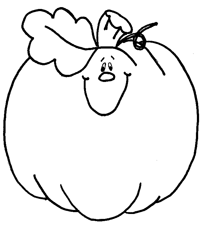 Pumpkin Thanksgiving S For Toddlers909f Coloring Page