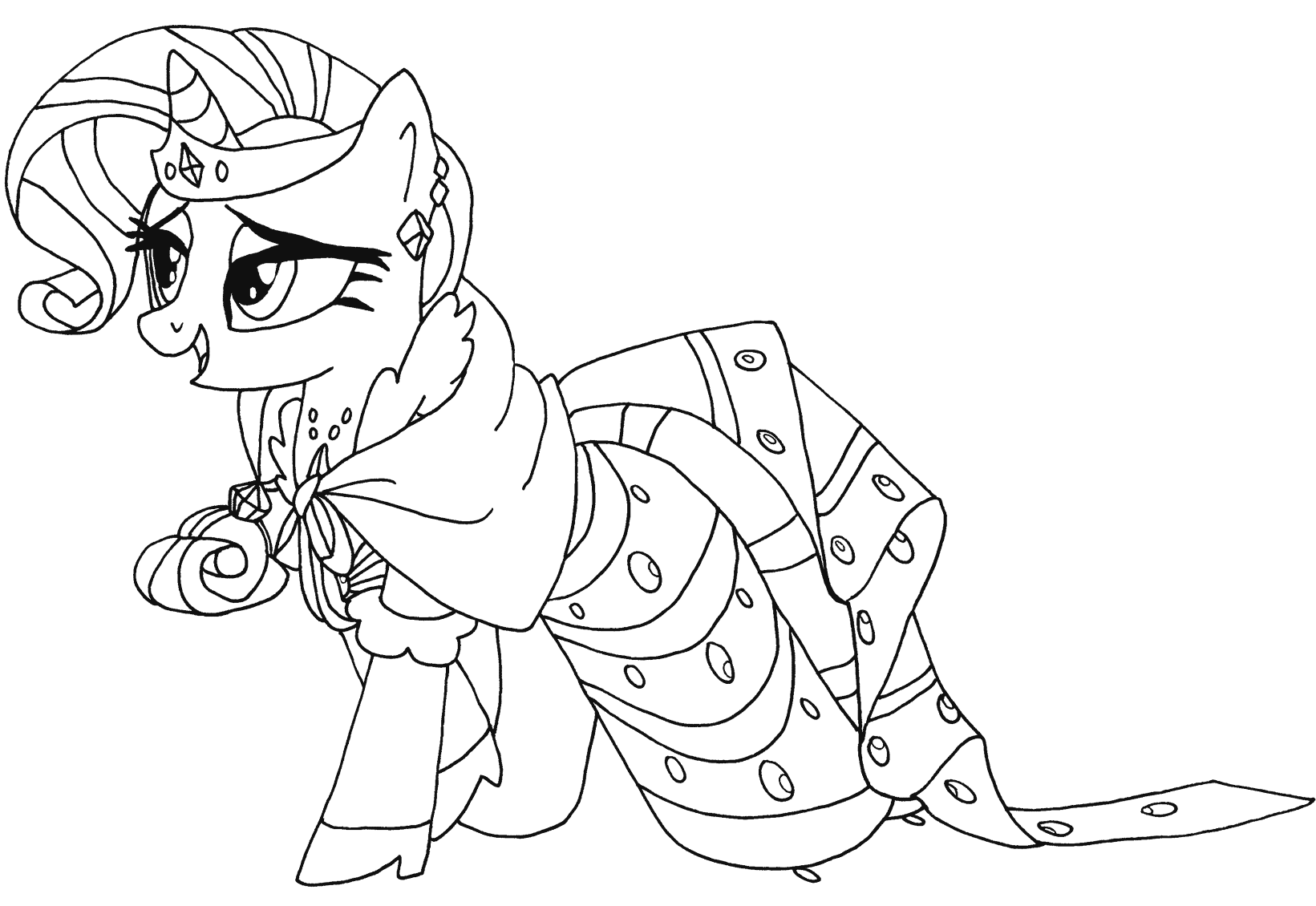 Rarity My Little Pony Coloring Pages   Coloring Cool