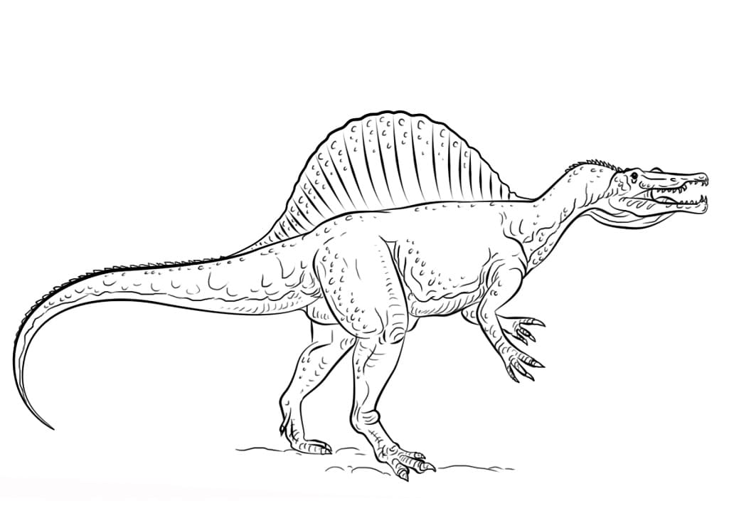 Realistic Spinosaurus