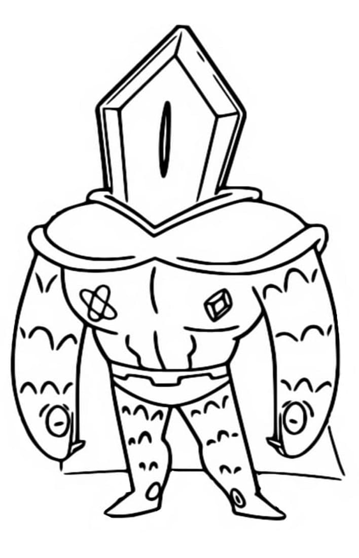 Rhombulus Coloring Page
