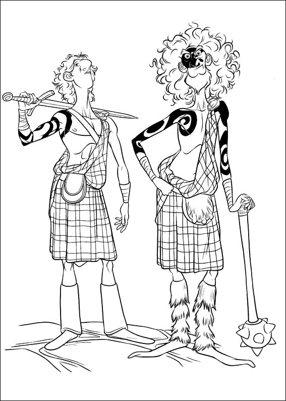 Ryan And Lord Macintosh Coloring Page