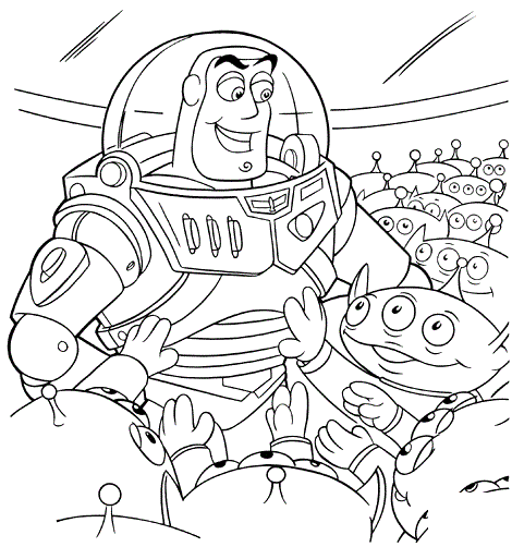 Sarge With Buzz Lightyear