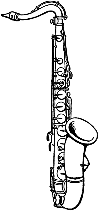 Saxophone Printable