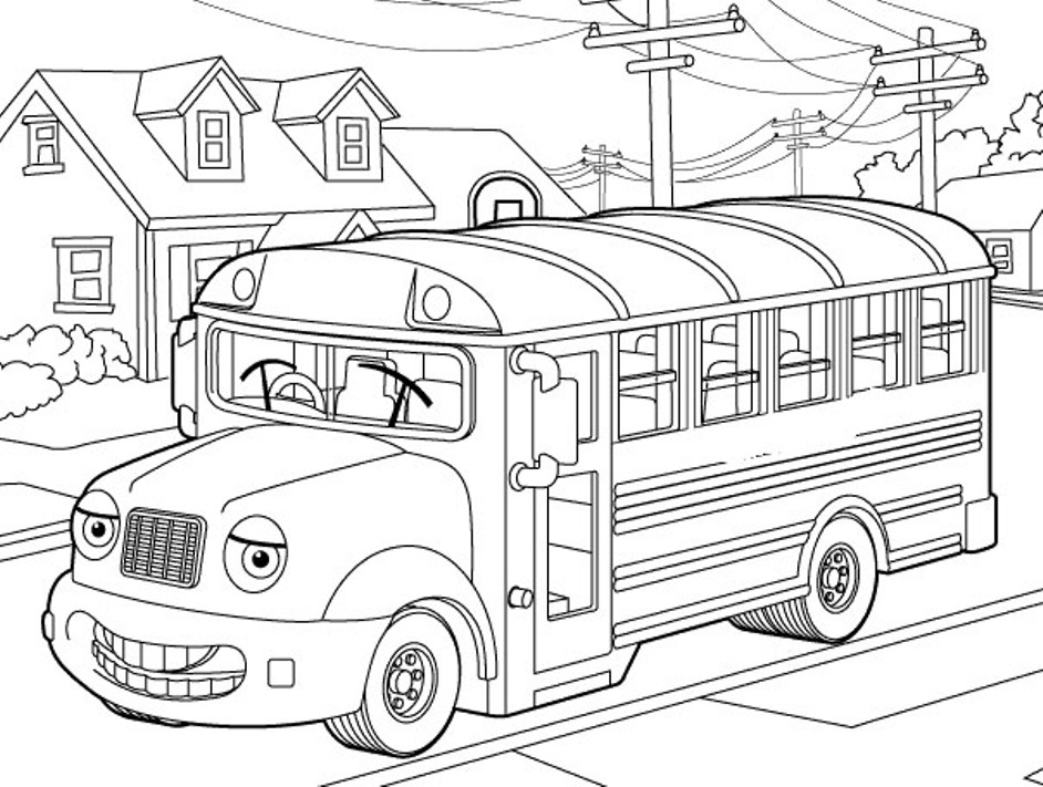 School Bus  For Kids