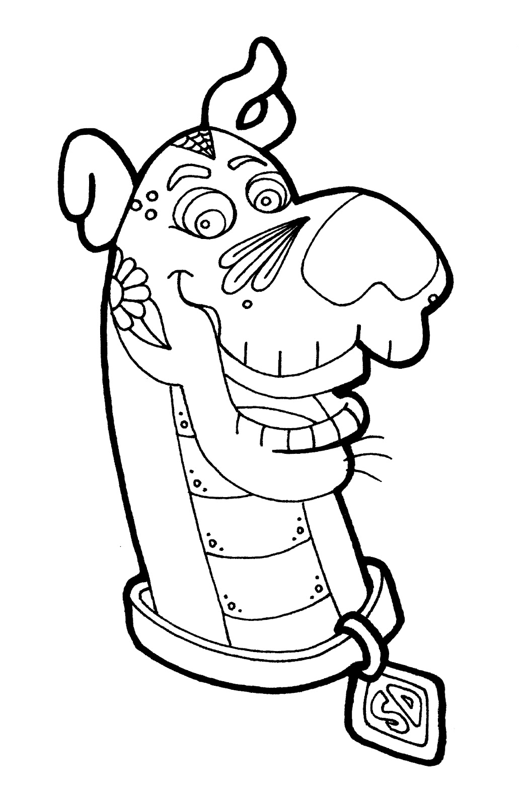 Scooby Doll 8ccd Coloring Page