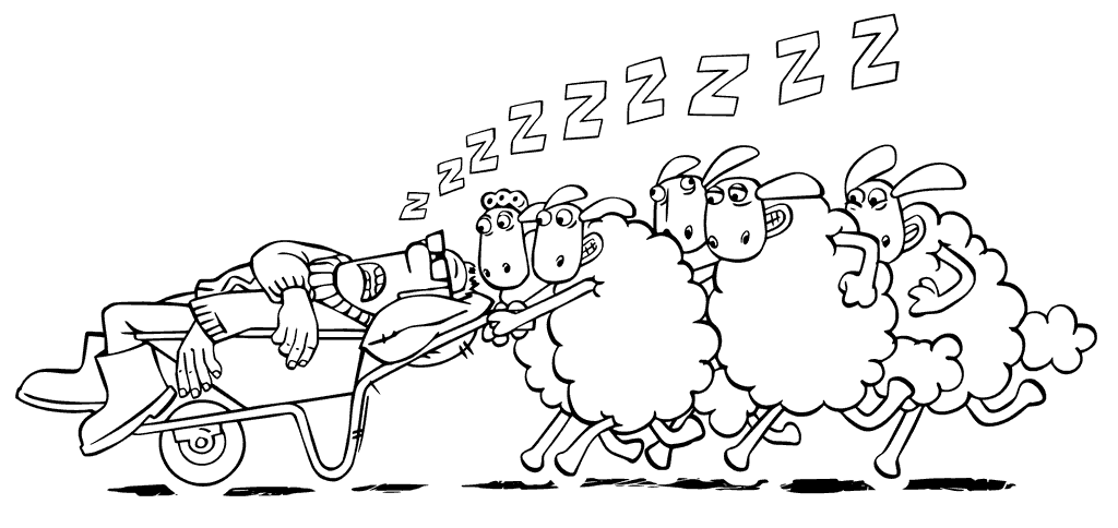 Shaun The Sheep Sleeps