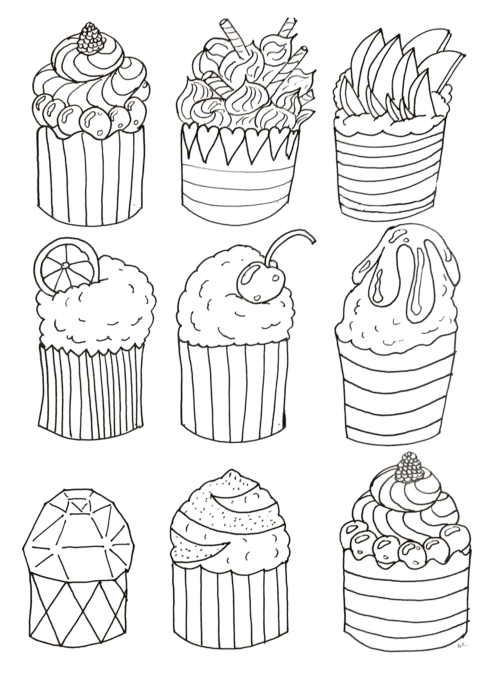 Simple Cupcakes By Olivier