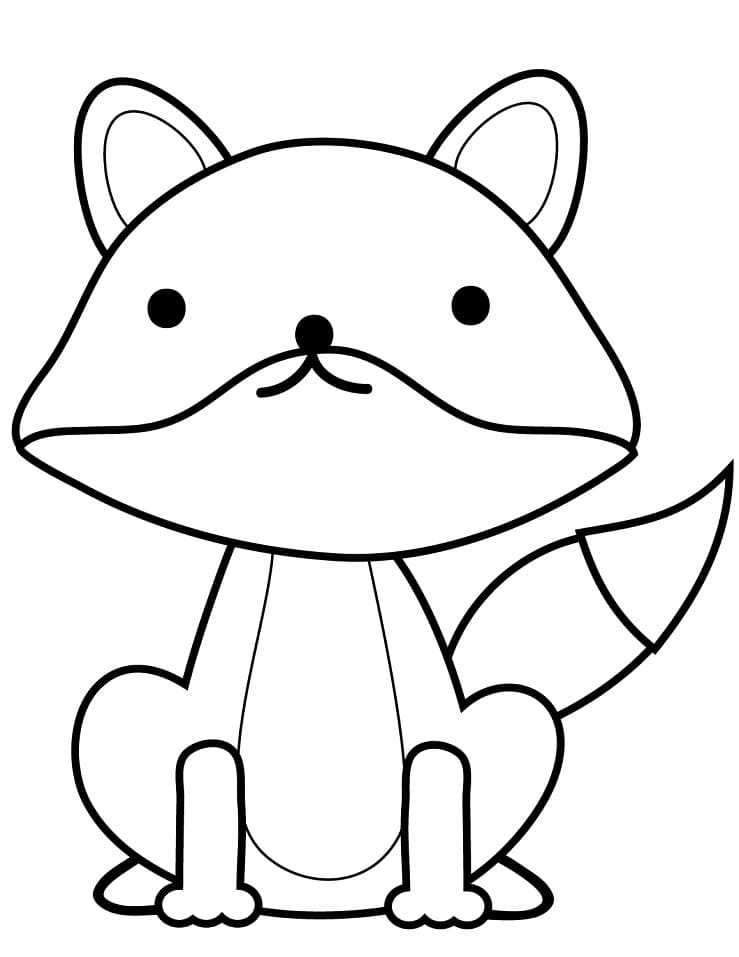 Simple Cute Fox
