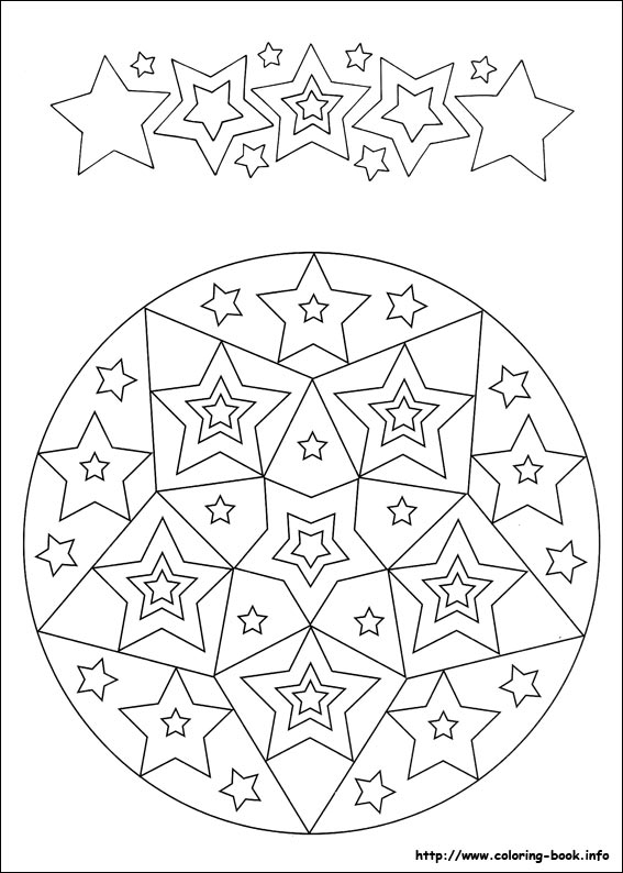 Simple Free Mandalas 31 Coloring Page