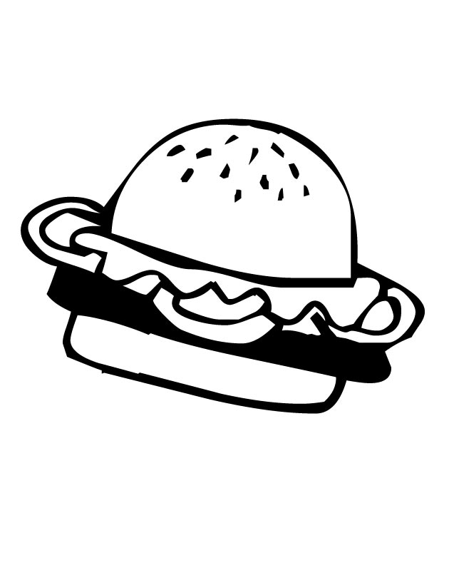 Simple Hamburger Arts
