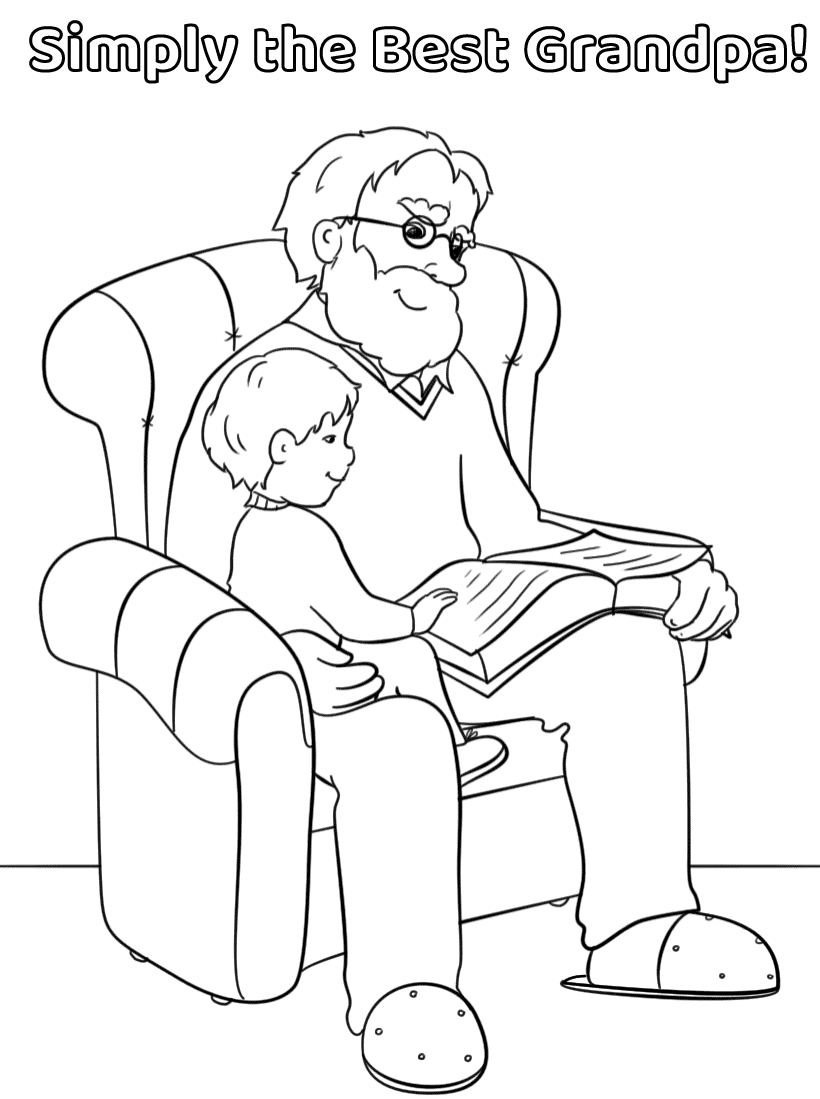 Simply The Best Grandpa By Lena London
