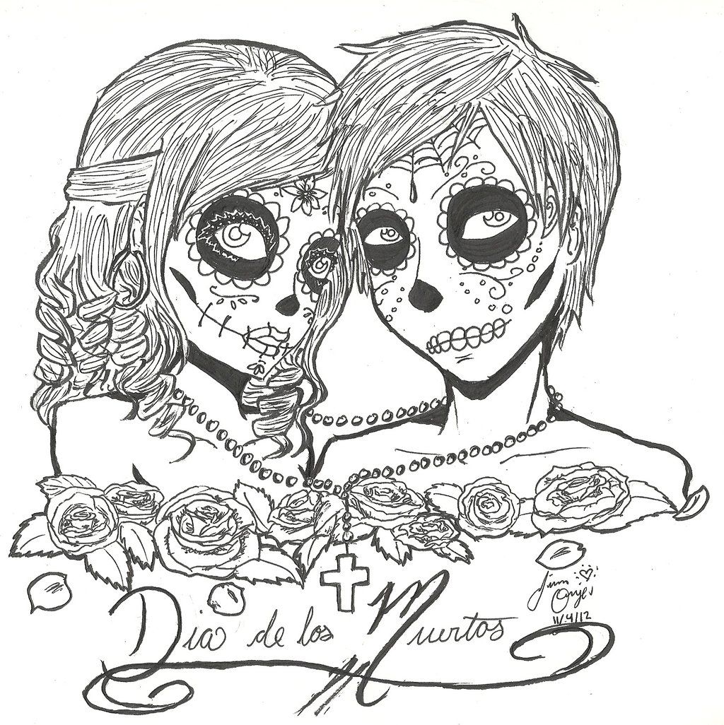 Skull Sugar Couples Love