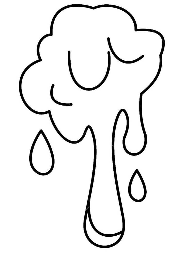 Slime 1 Coloring Page