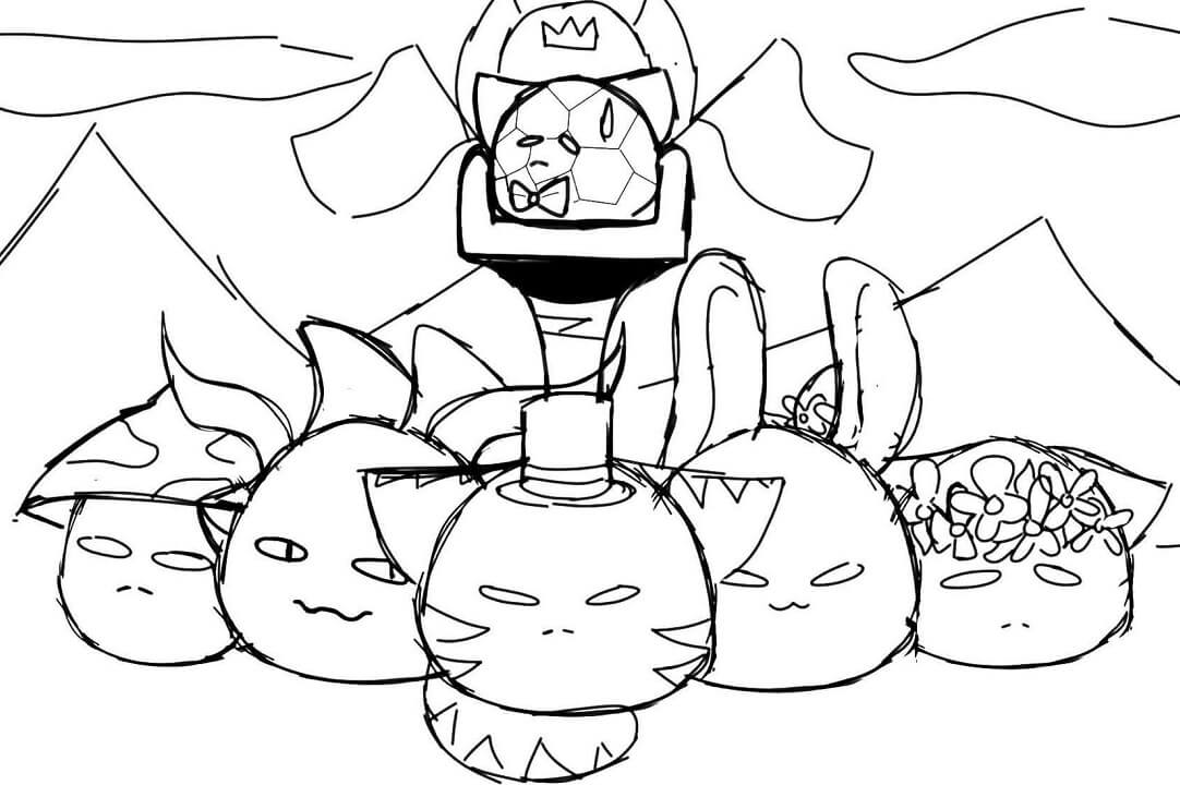 Slime Rancher 1 Coloring Page