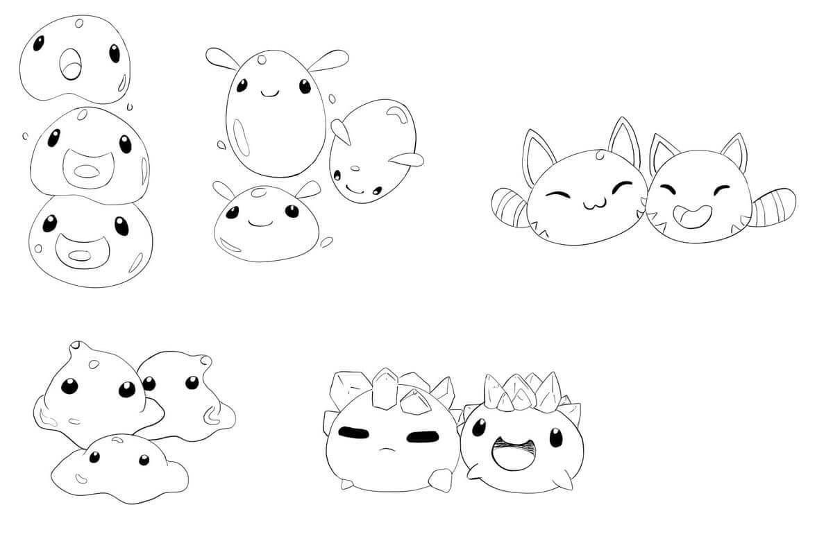 Slime Rancher 2 Coloring Page
