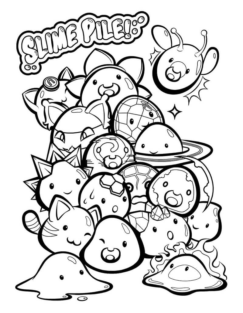 Slime Rancher Coloring Page