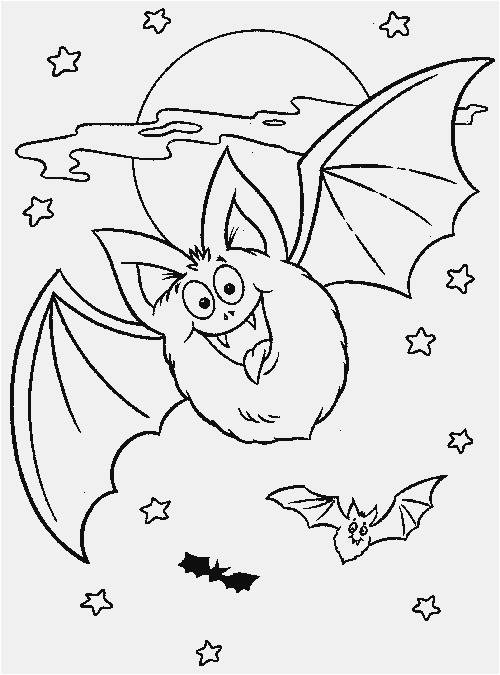 Smiling Bat Coloring Page