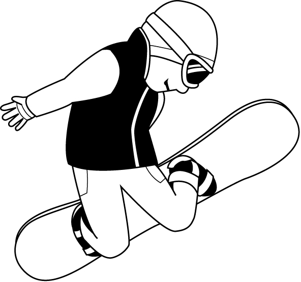 Snowboarding Trick