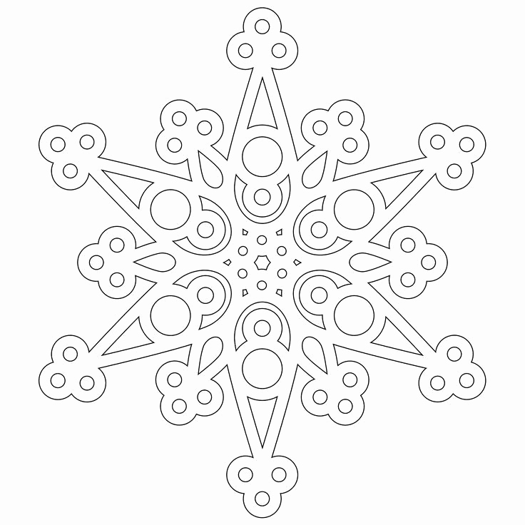 Snowflake Printable
