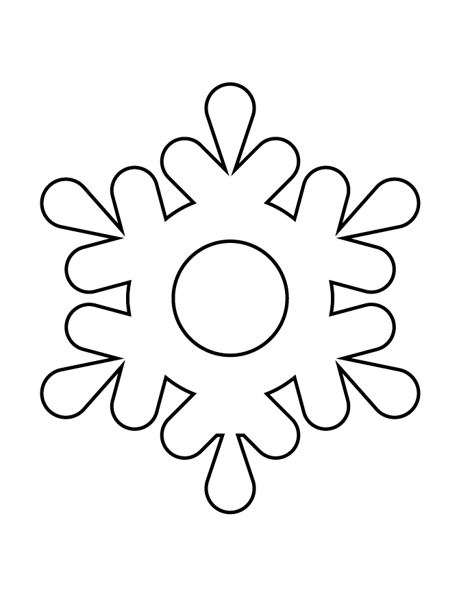 Snowflake Stencil 1