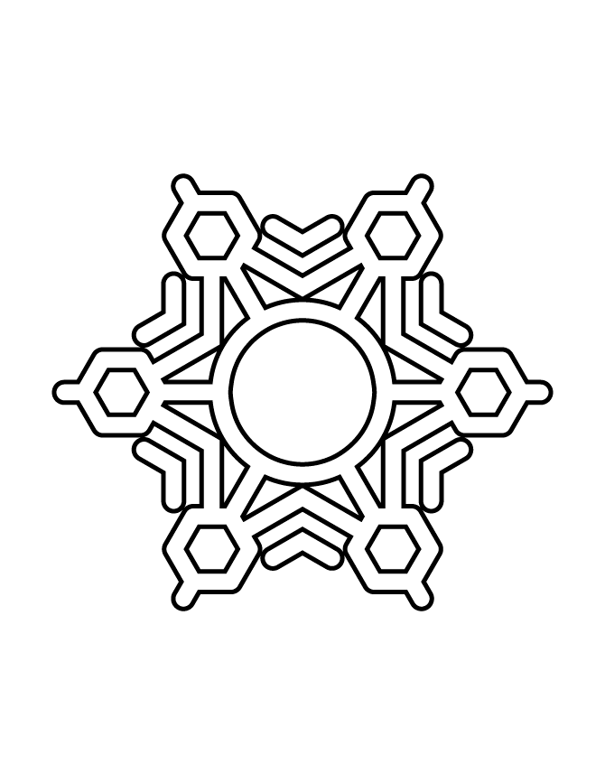 Snowflake Stencil 68