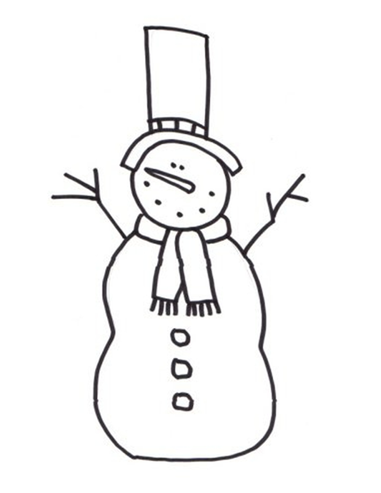 Snowman For Children
