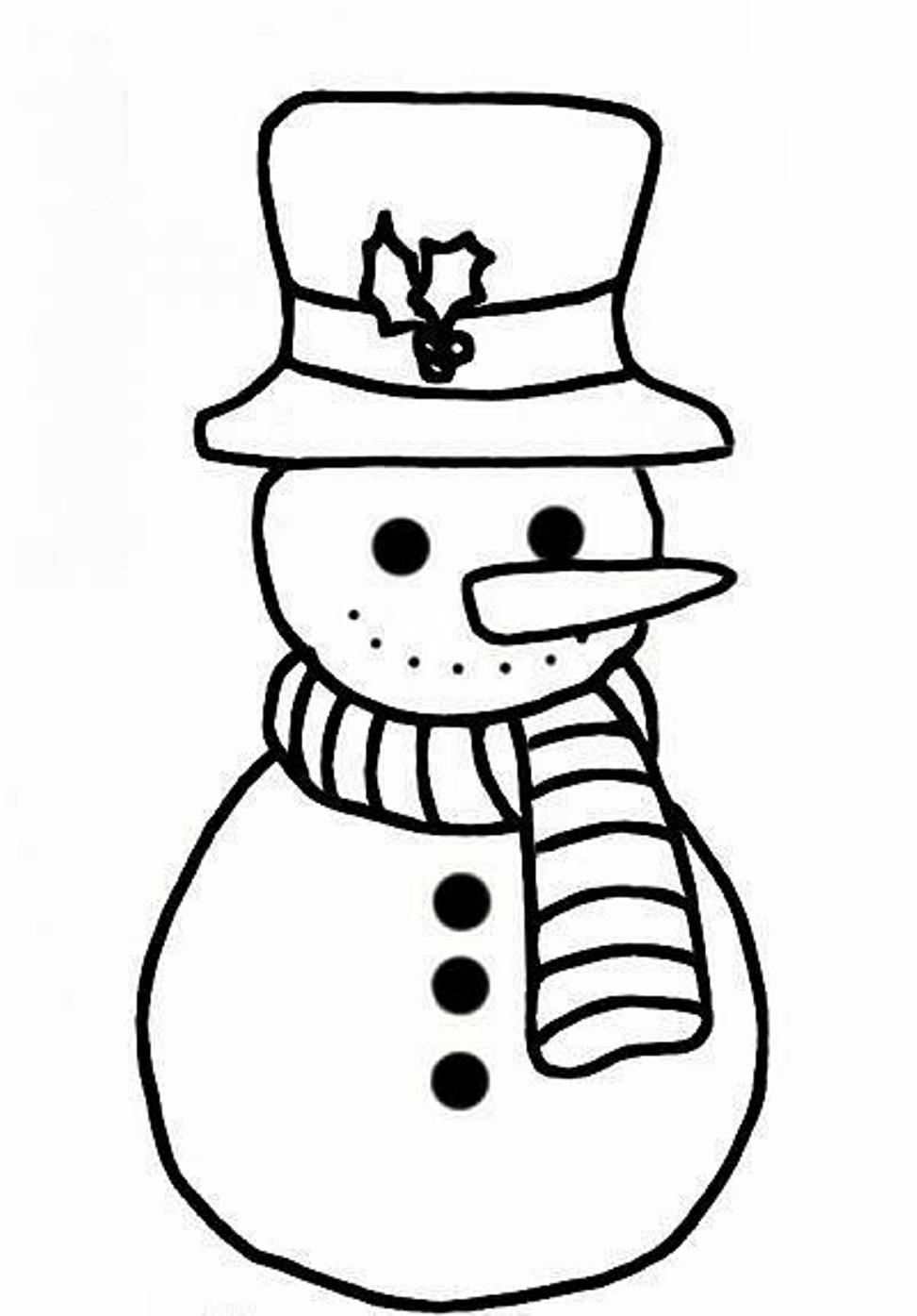 Snowman S For Kids Free15cb0 Coloring Page