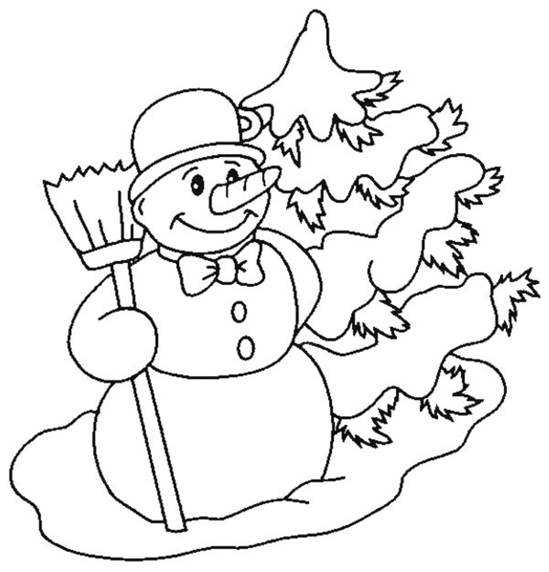 Snowman S To Print Snowydayf39b Coloring Page