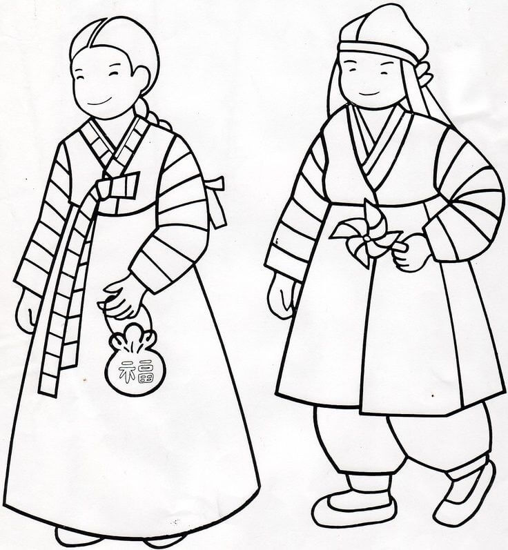 South Korean Traditional Hanbok