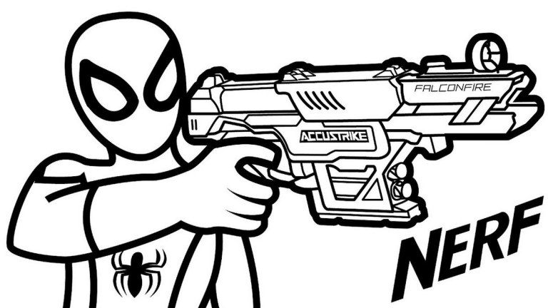 Spiderman Nerf Guns