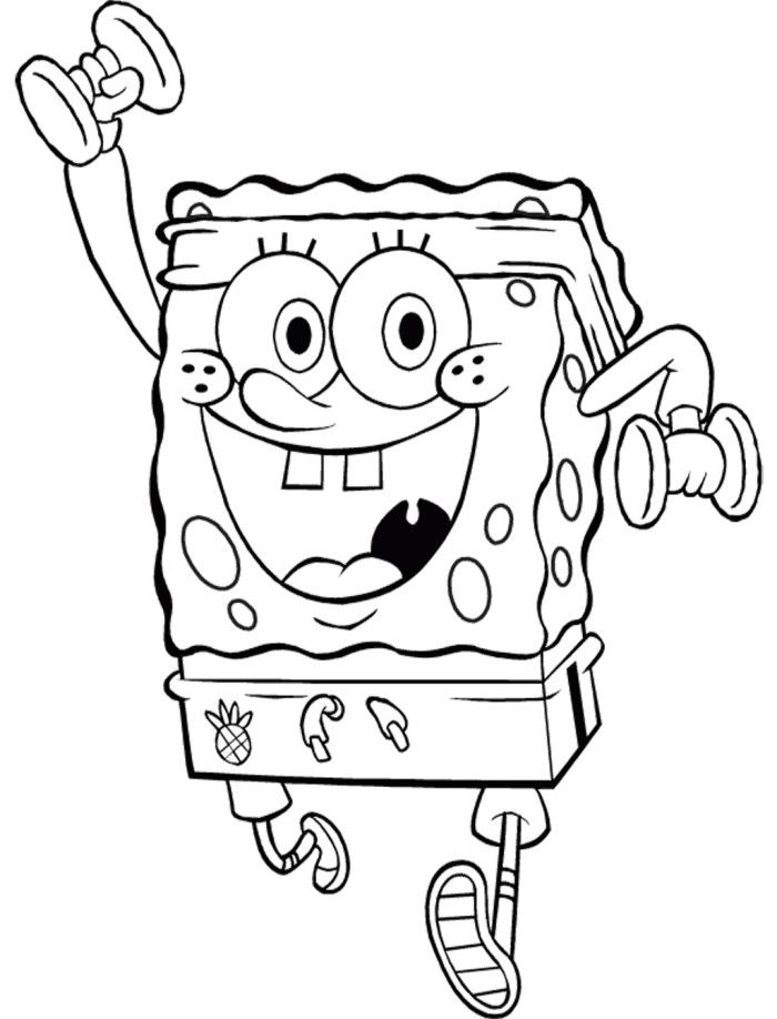 Spongebob With Weights