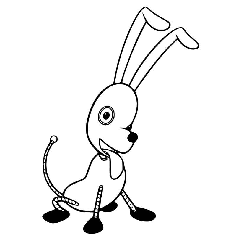 Spot Polie Coloring Page