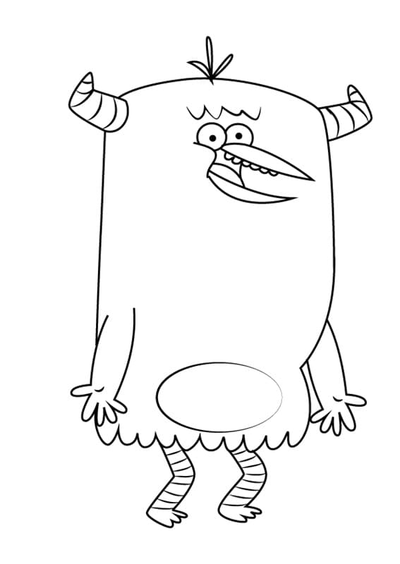 Stan from Looped Coloring Page