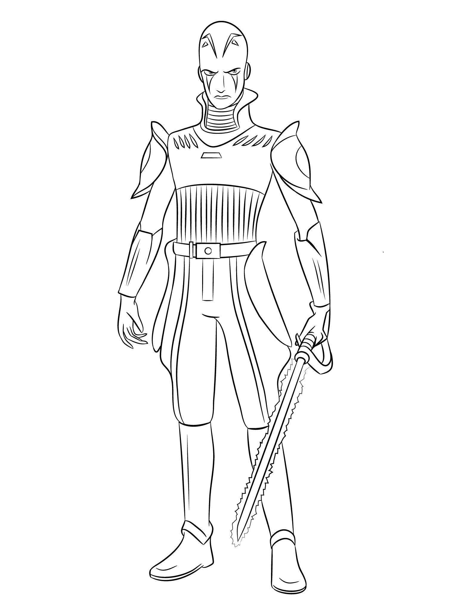 Star Wars Rebels Inquisitors Coloring Page