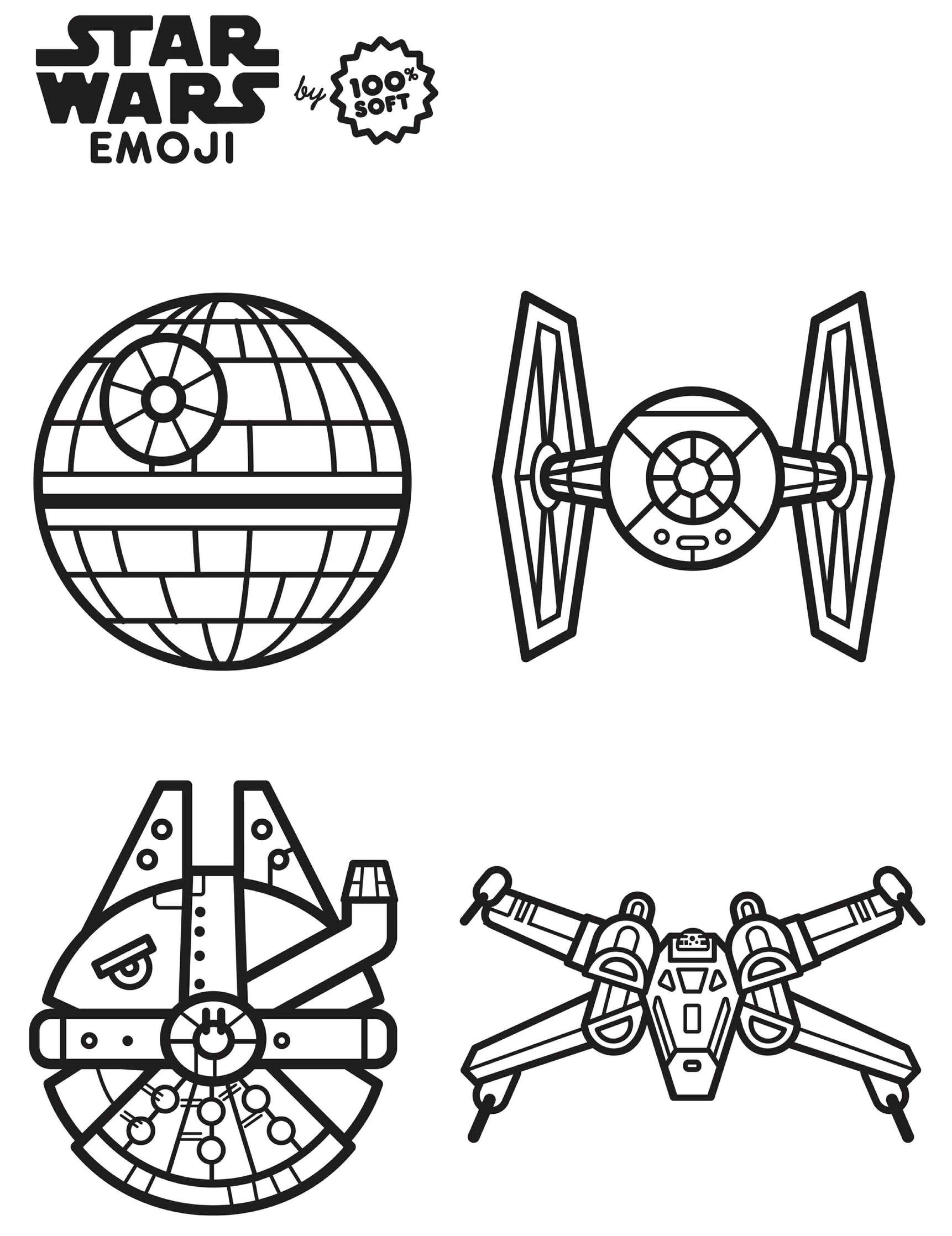 Star Wars Vaisseaux Emoji