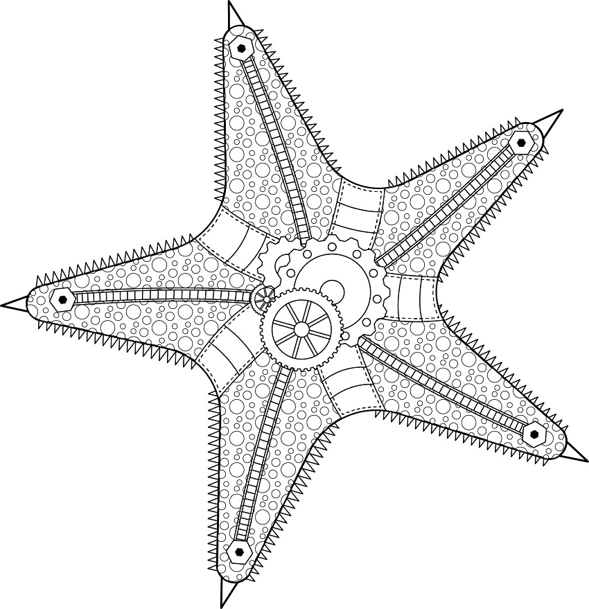 Steampunk Starfish