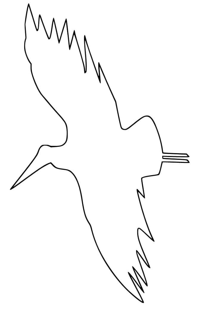 Stork Outline
