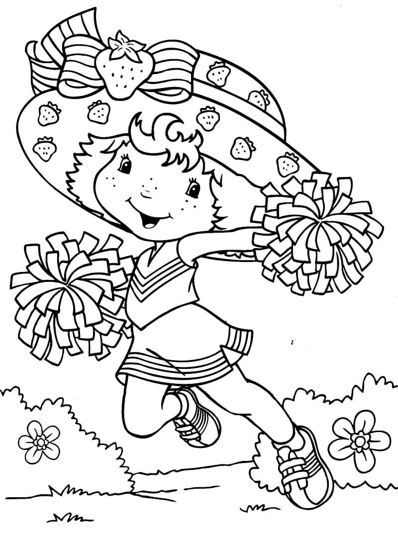 Strawberry Shortcake Cheerleader