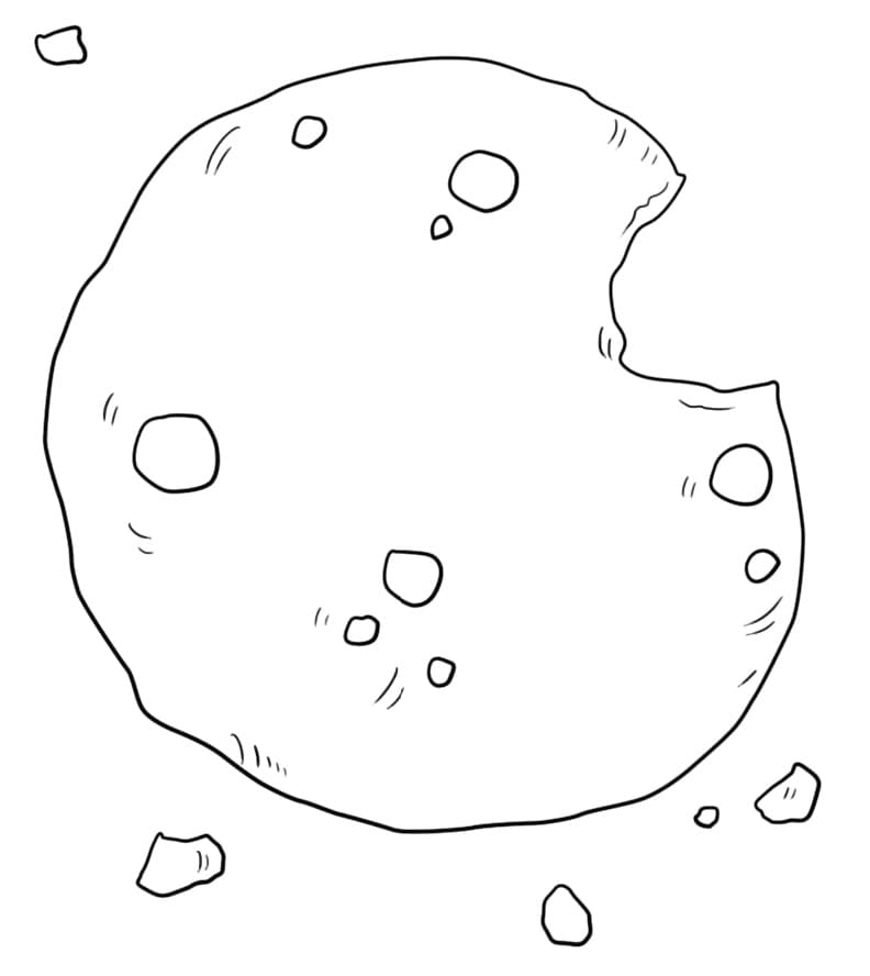 Suger Cookie Coloring Page