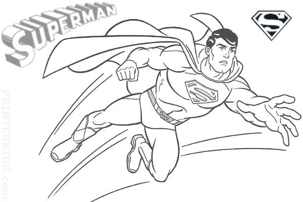 Super Hero Superman S For Kids Printable72e6 Coloring Page