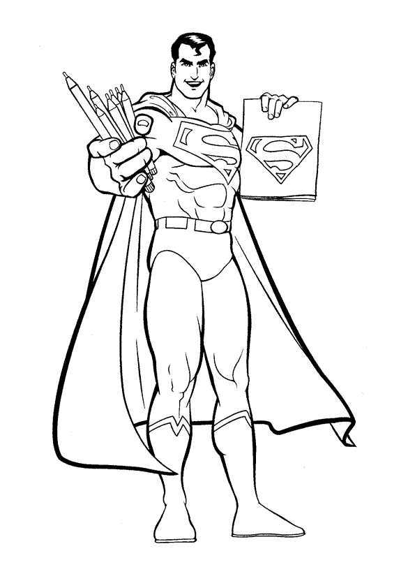 Superman Doing