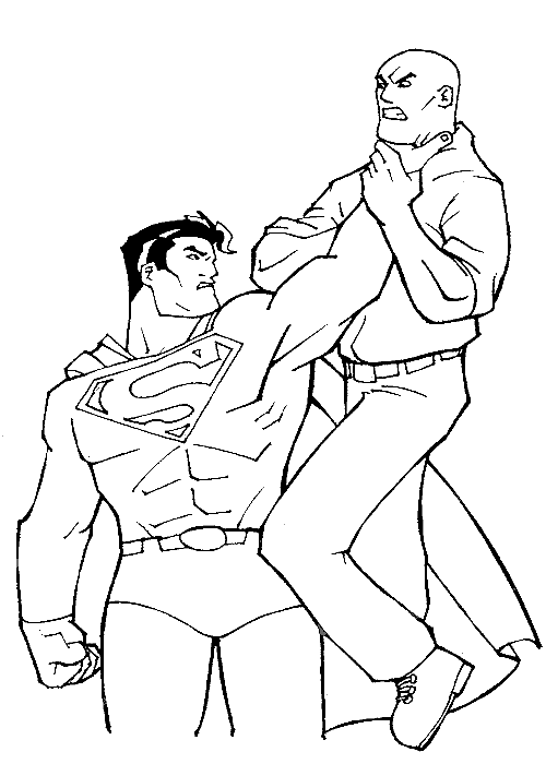 Superman Killing Lex