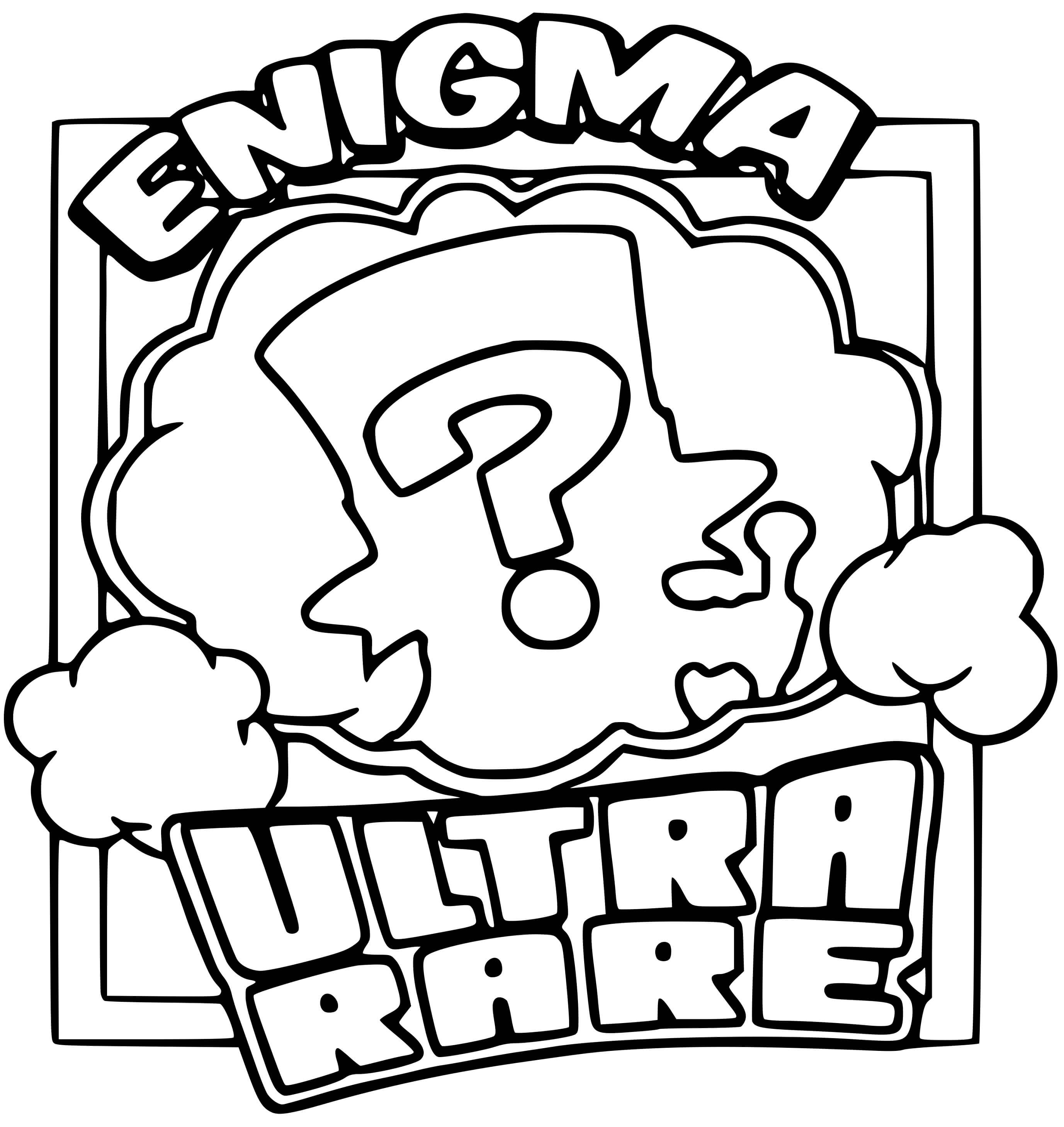 Superzings Enigma Ultra Rare