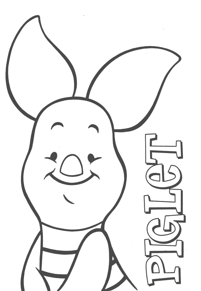 Sweety Piglet Pig S To Print6090 Coloring Page