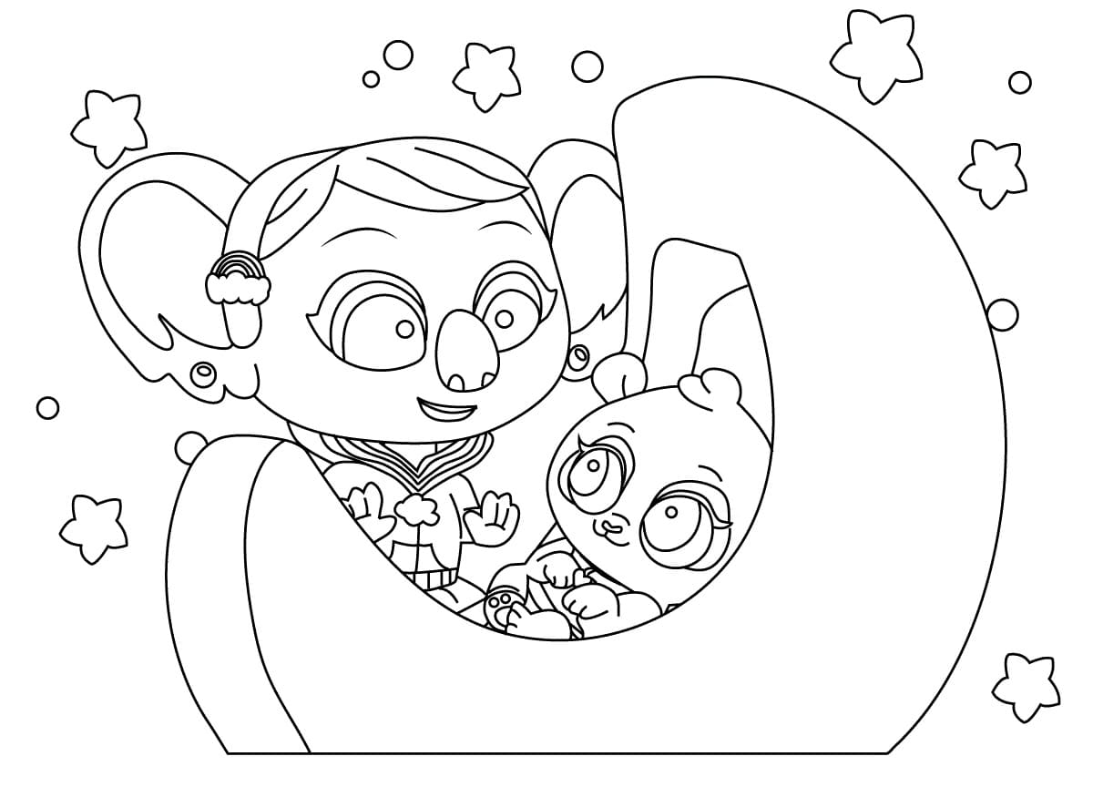T.O.T.S 2 Coloring Page