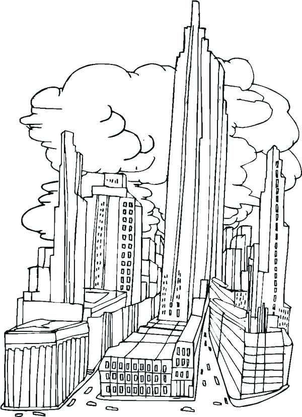 Tall City Buildings
