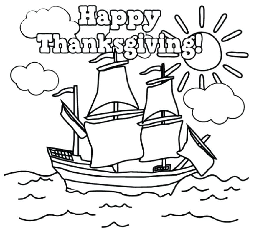 Thanksgiving Mayflower