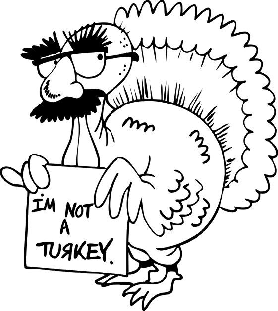 Thanksgiving S Of Turkeys Hidingb09a