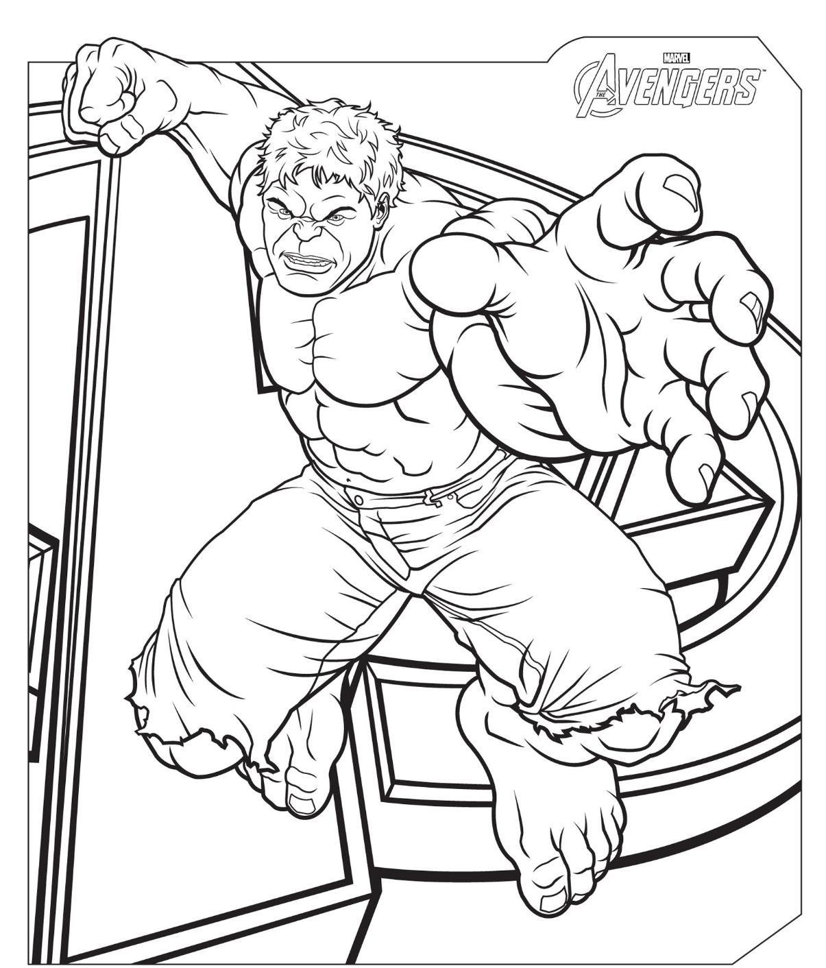 The Avengers Hulk S20f20 Coloring Pages   Coloring Cool