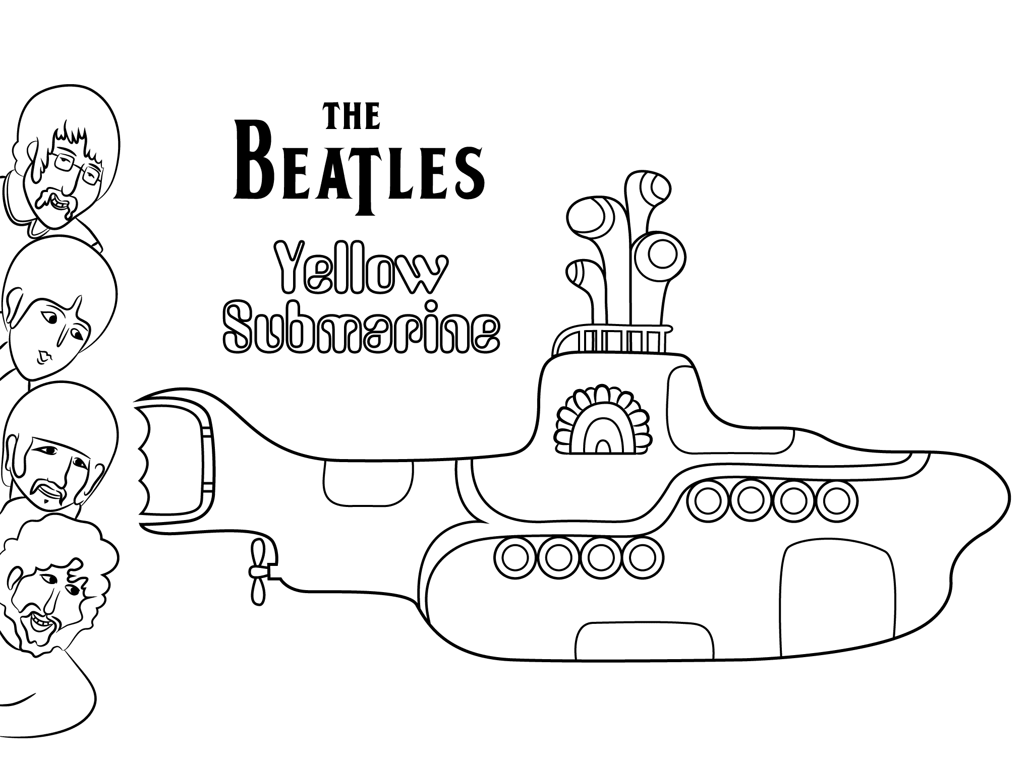 The Beatles Yellow Submarine Celebritys